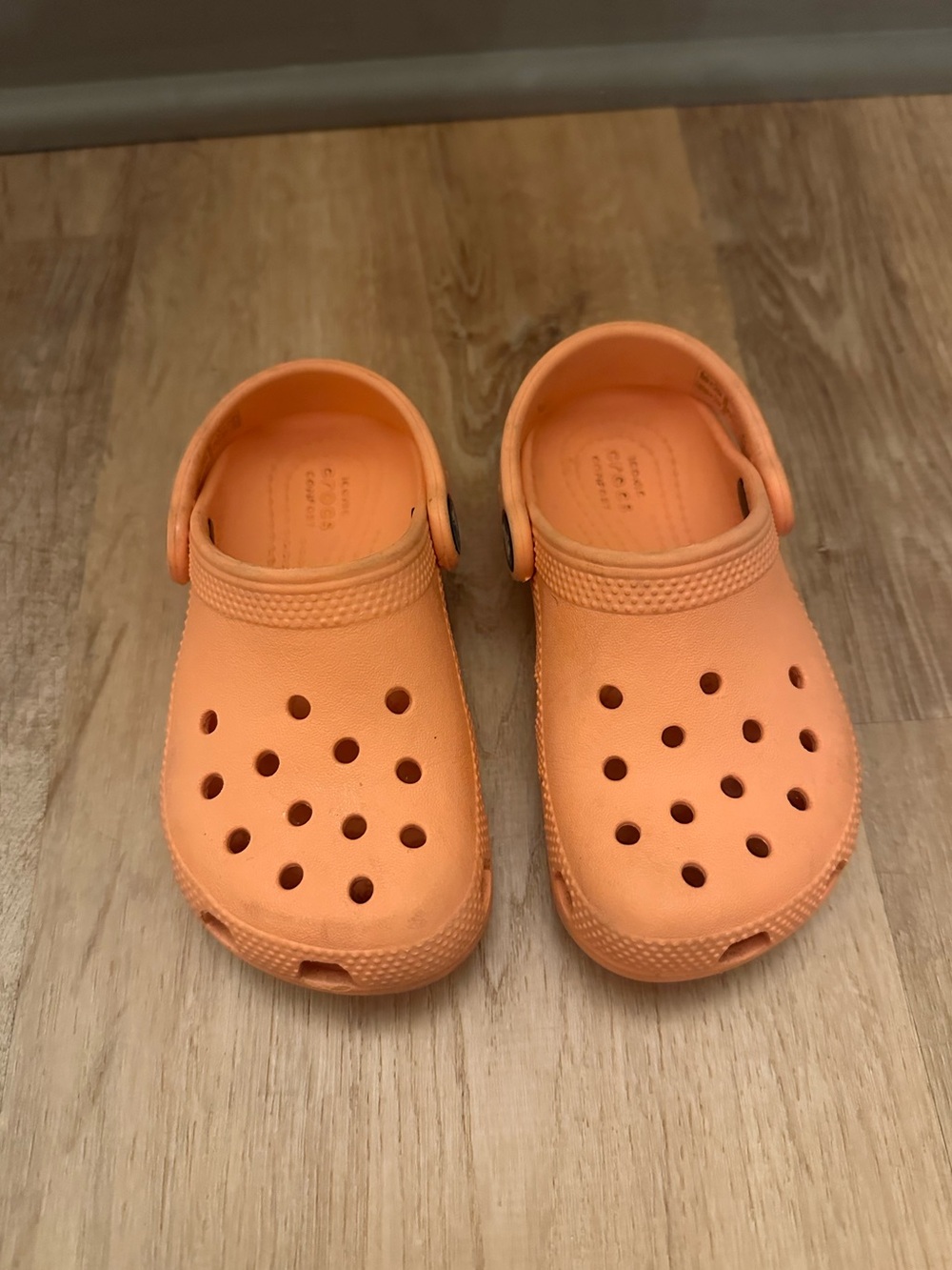 CROCS Kids Classic Clog in Orange